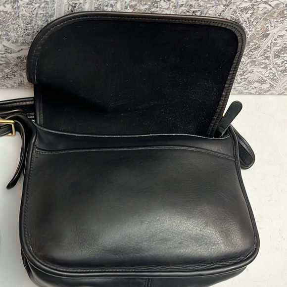 Coach 9951 Patricia Legacy Saddle Flap Purse - Picture 7 of 13